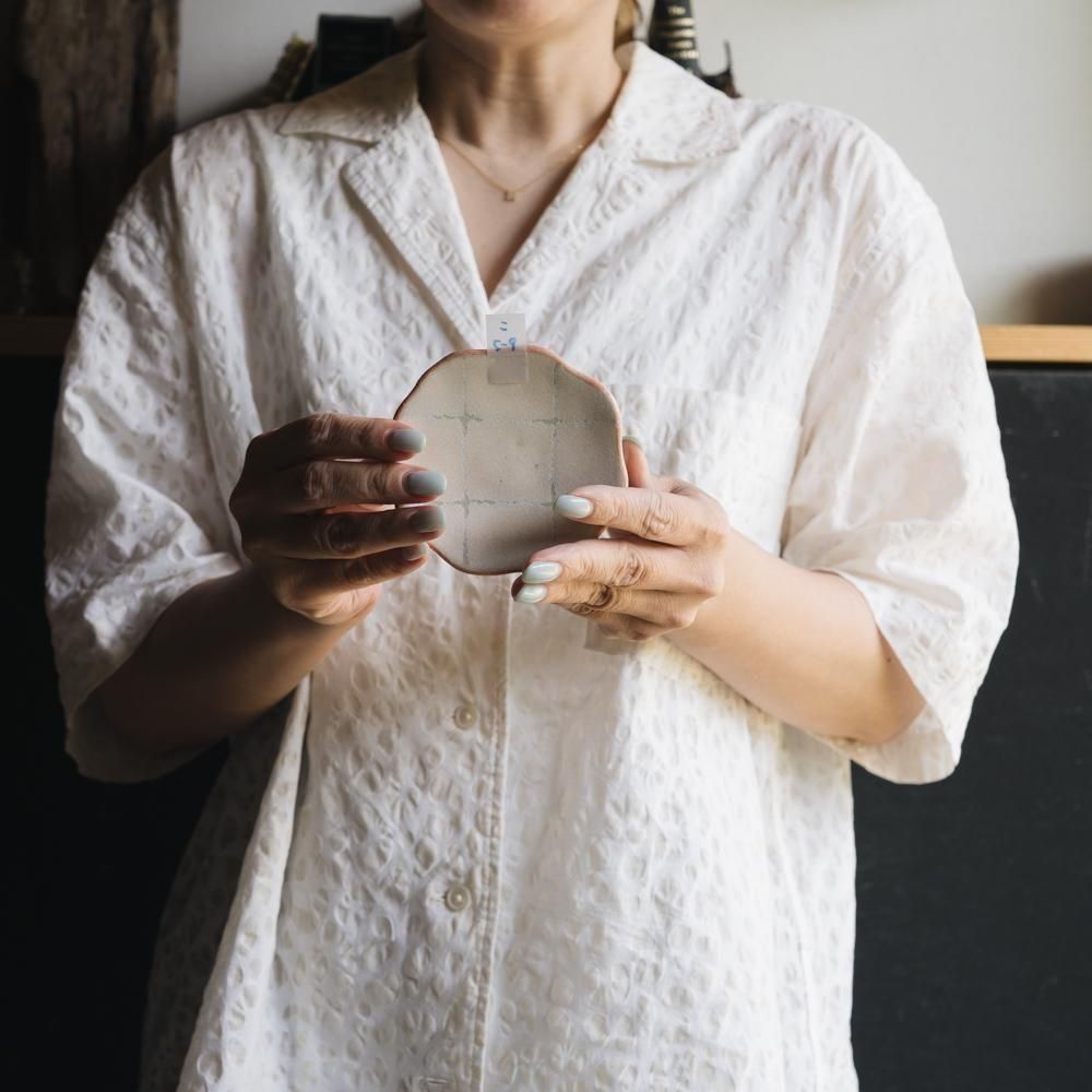 (2025年7月) 【1点もの】小渕祥子 小皿　こ5-9