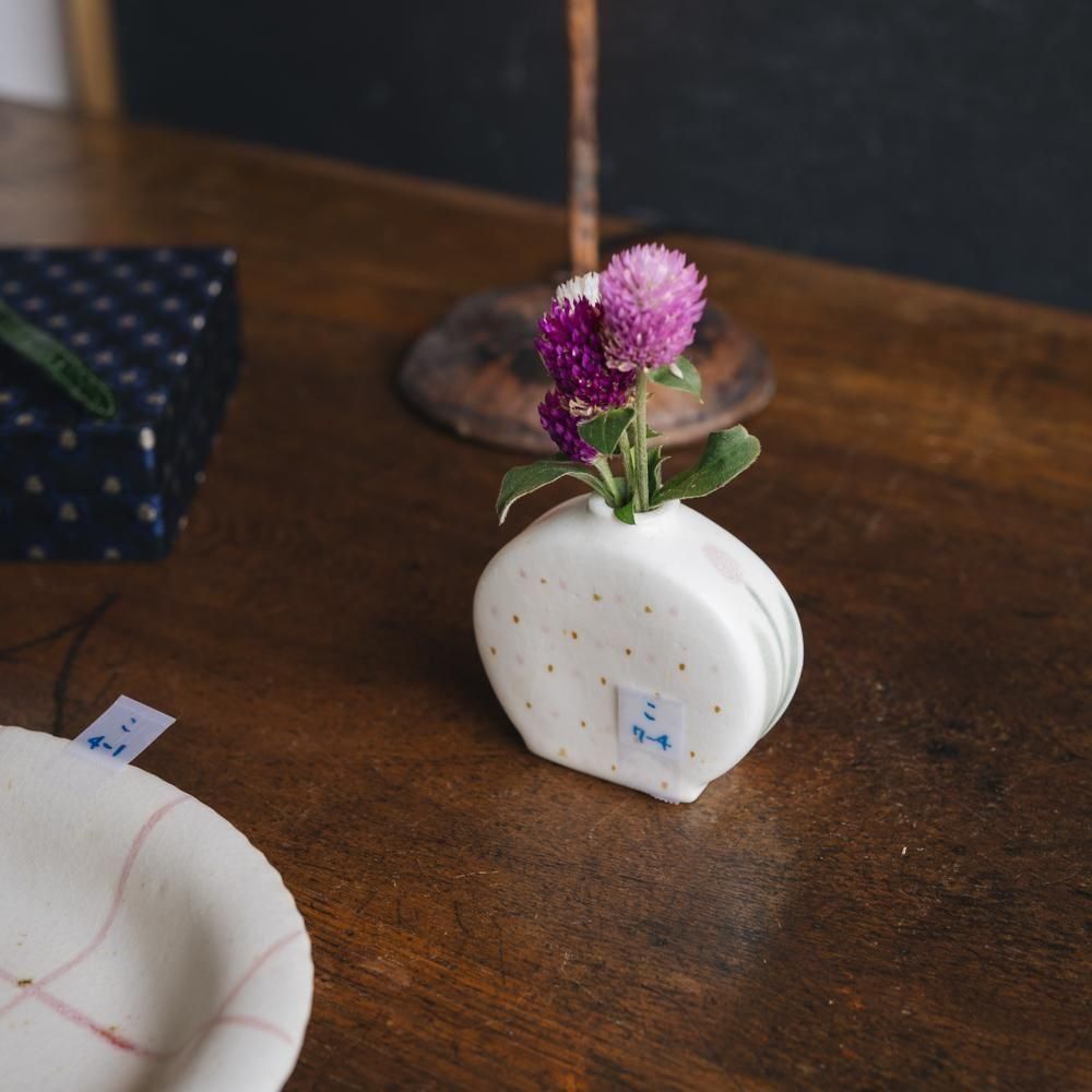 (2025年7月) 【1点もの】小渕祥子 一輪挿しS　こ7-4