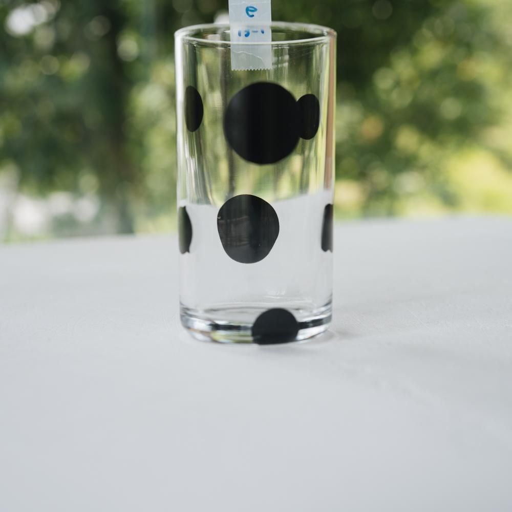 (2025年7月) 【1点もの】etrak glass　 ドットグラス（ブラック）　e13-1<img class='new_mark_img2' src='https://img.shop-pro.jp/img/new/icons1.gif' style='border:none;display:inline;margin:0px;padding:0px;width:auto;' />