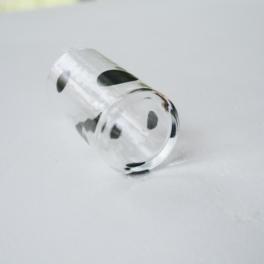 (2025年7月) 【1点もの】etrak glass　 ドットグラス（ブラック）　e13-1<img class='new_mark_img2' src='https://img.shop-pro.jp/img/new/icons1.gif' style='border:none;display:inline;margin:0px;padding:0px;width:auto;' />