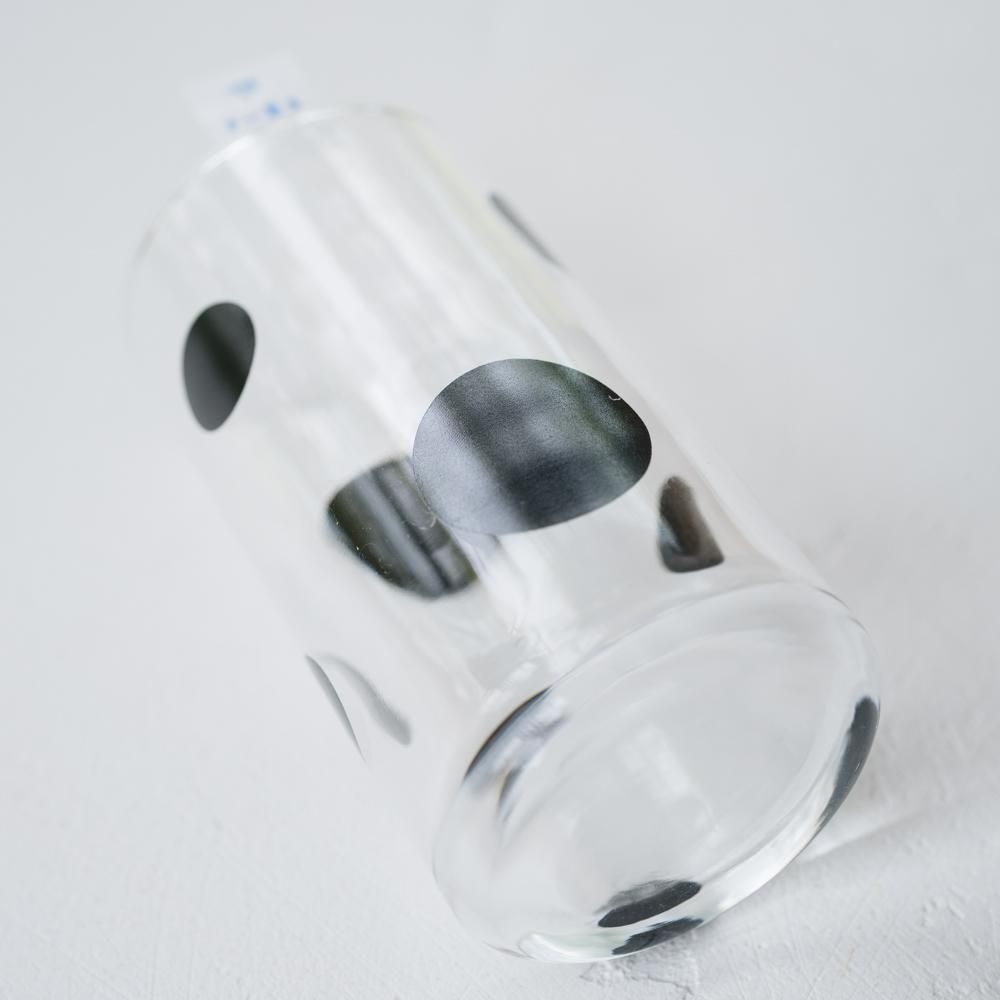 (2025年7月) 【1点もの】etrak glass　 ドットグラス（ブラック）　e13-1<img class='new_mark_img2' src='https://img.shop-pro.jp/img/new/icons1.gif' style='border:none;display:inline;margin:0px;padding:0px;width:auto;' />