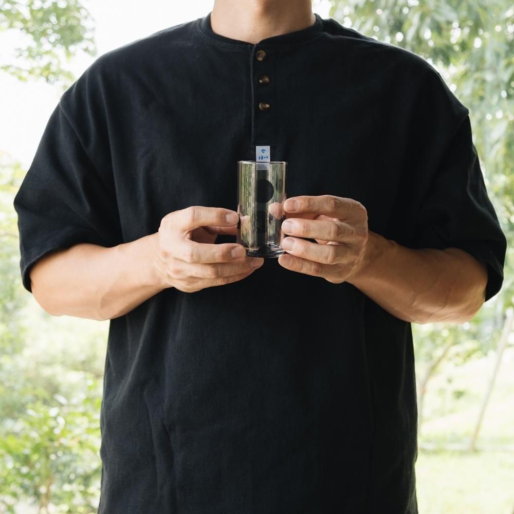 (2025年7月) 【1点もの】etrak glass　 ドットグラス（ブラック）　e13-1<img class='new_mark_img2' src='https://img.shop-pro.jp/img/new/icons1.gif' style='border:none;display:inline;margin:0px;padding:0px;width:auto;' />