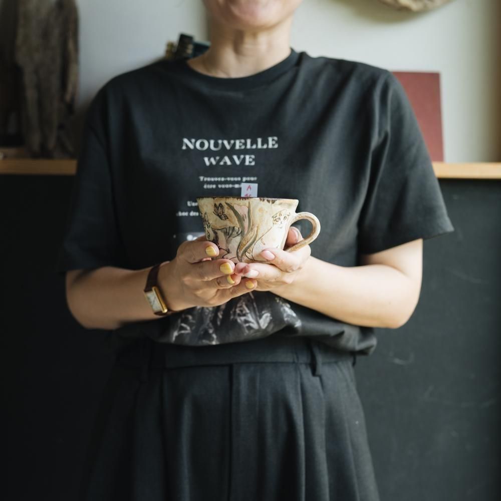 （2025年7月）【1点もの】acnepotterystudio　動物がたくさんのマグカップ　A4c<img class='new_mark_img2' src='https://img.shop-pro.jp/img/new/icons1.gif' style='border:none;display:inline;margin:0px;padding:0px;width:auto;' />