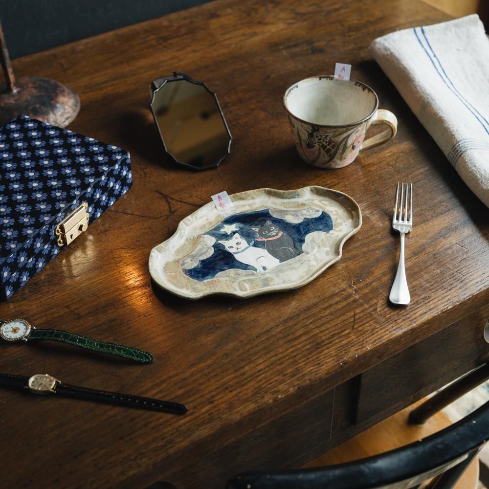 （2025年7月）acnepotterystudio　平皿　A9c<img class='new_mark_img2' src='https://img.shop-pro.jp/img/new/icons1.gif' style='border:none;display:inline;margin:0px;padding:0px;width:auto;' />