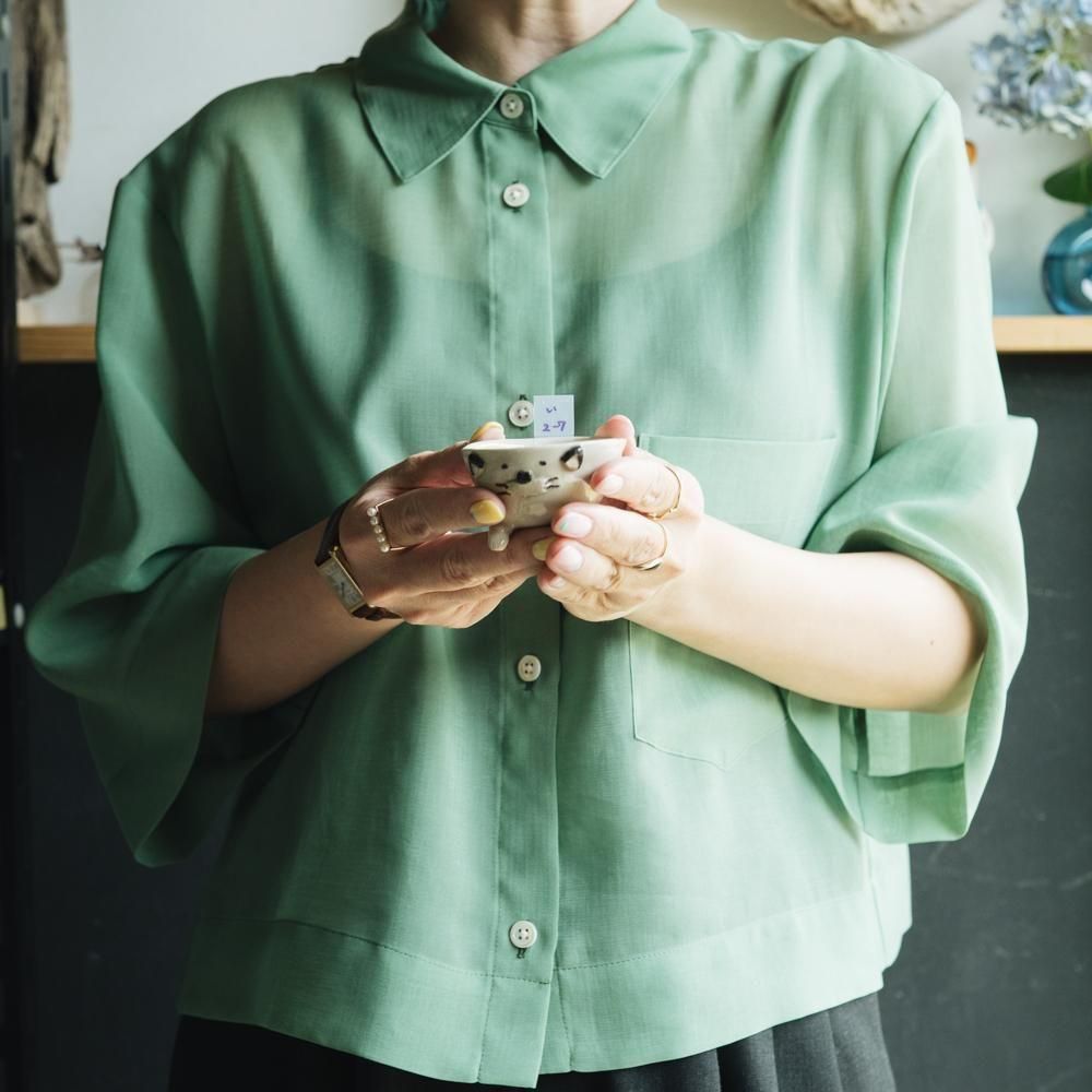 （2025年7月）【1点もの】岩佐悠子　猫のおちょこ　い2-7<img class='new_mark_img2' src='https://img.shop-pro.jp/img/new/icons1.gif' style='border:none;display:inline;margin:0px;padding:0px;width:auto;' />