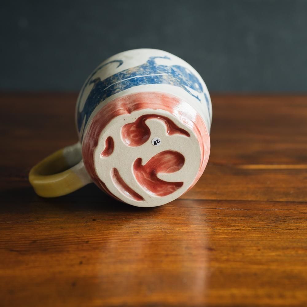 （2025年7月）【1点もの】岩佐悠子　ひらがな高台マグ　い28-22