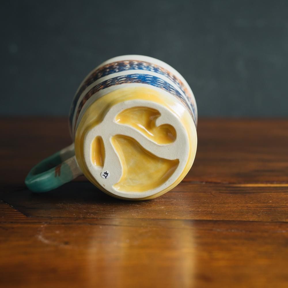 （2025年7月）【1点もの】岩佐悠子　ひらがな高台マグ　い28-25