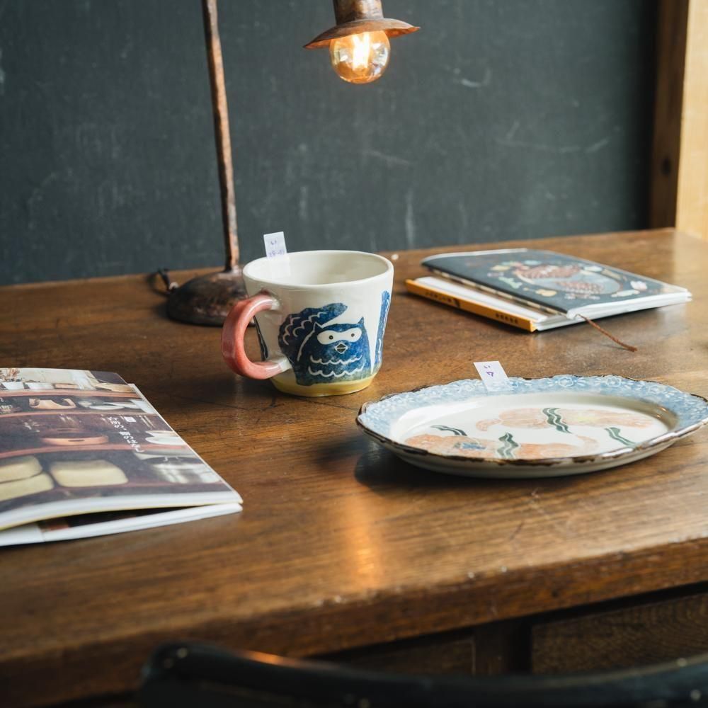 （2025年7月）【1点もの】岩佐悠子　ひらがな高台マグ　い28-33