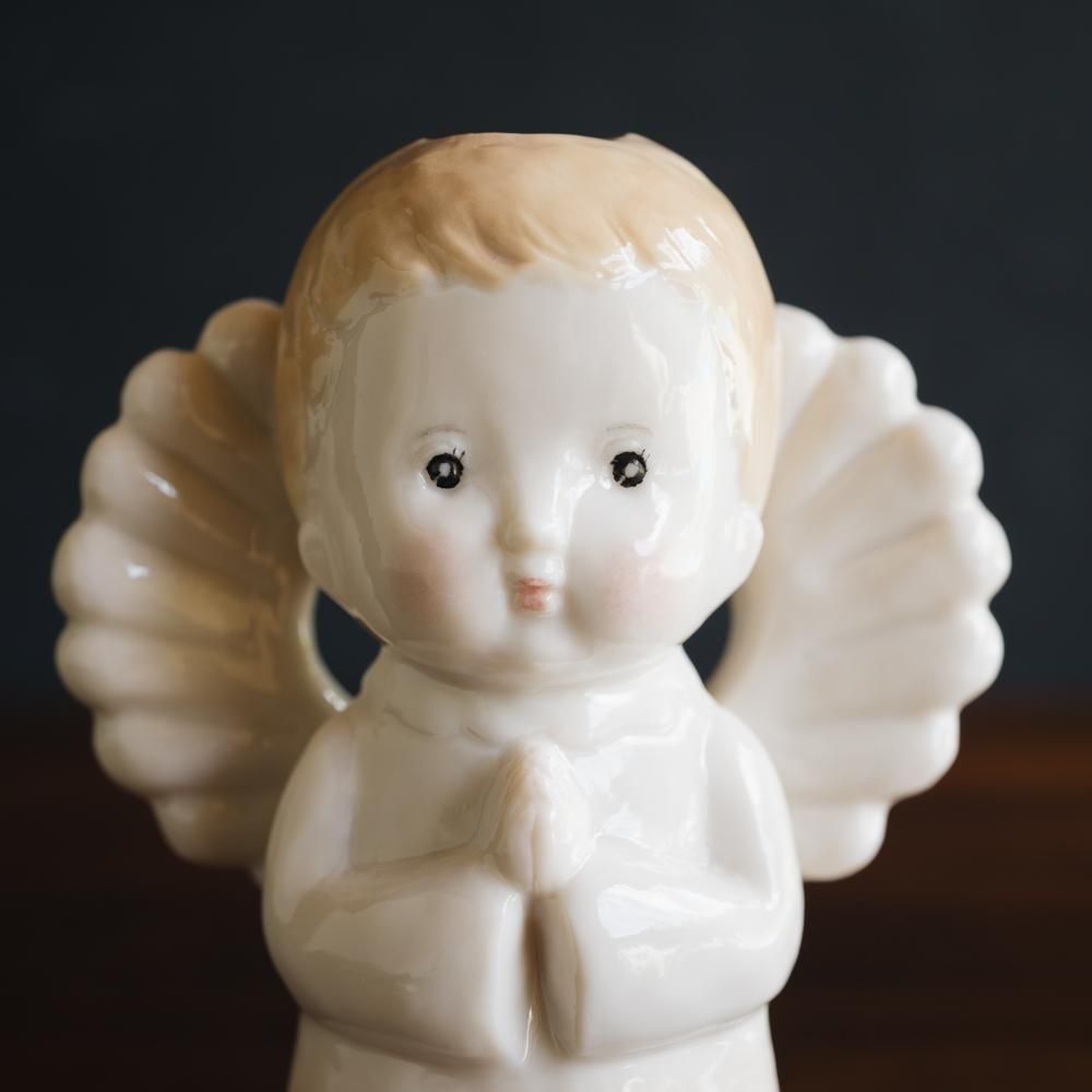 （2025年7月）【1点もの】すずらんまーち　天使花瓶　ス3