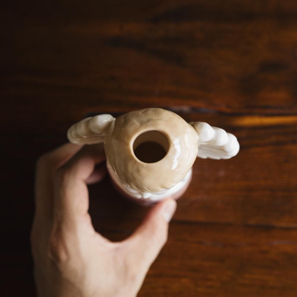 （2025年7月）【1点もの】すずらんまーち　天使花瓶　ス3