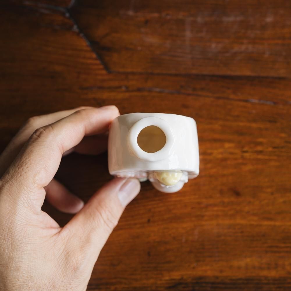 （2025年7月）【1点もの】すずらんまーち　花と女の子の一輪挿し　ス6