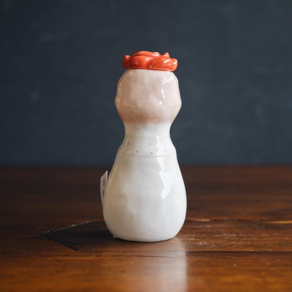 （2025年7月）【1点もの】すずらんまーち　バラ少女の一輪挿し　ス35