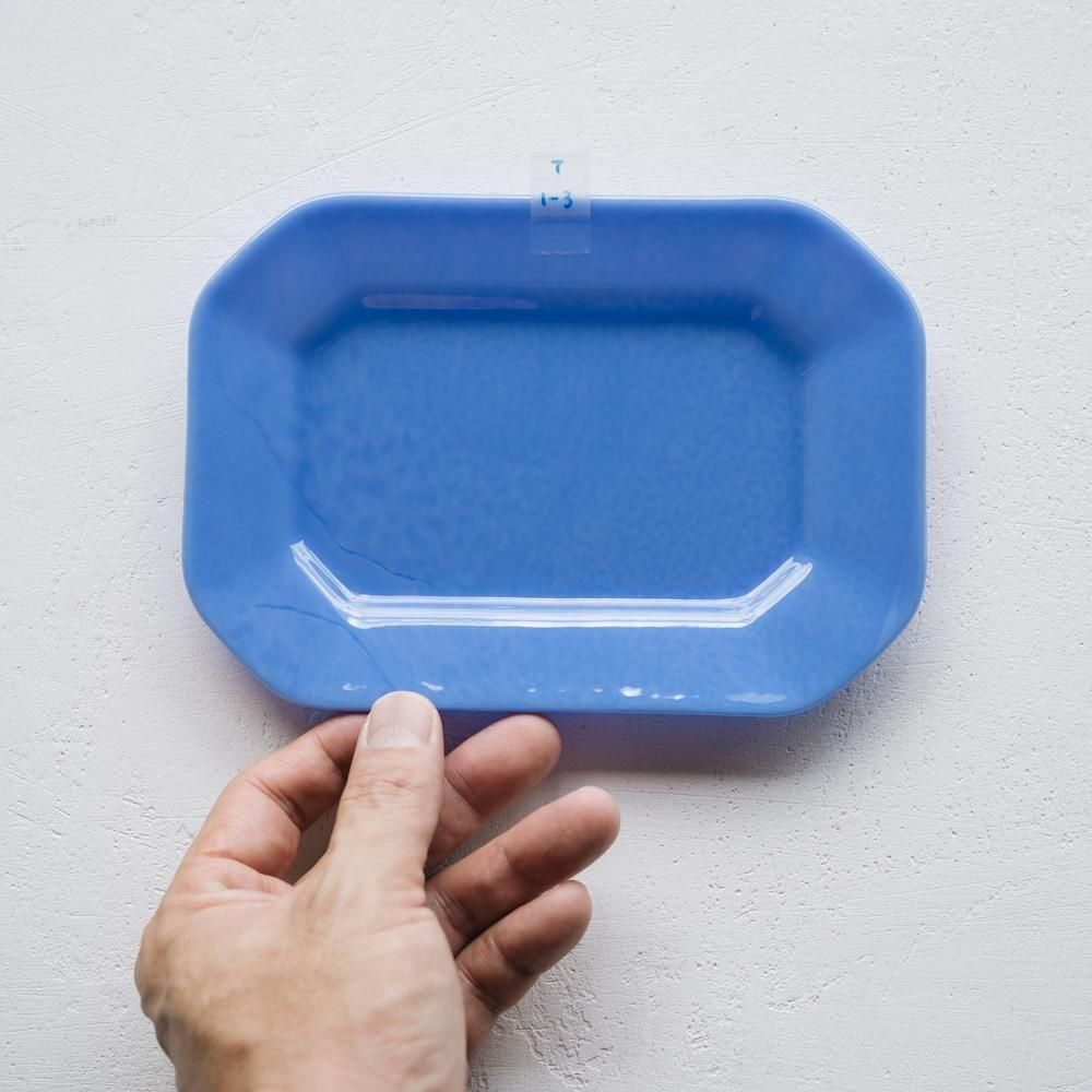 （2025年7月）天気雨　隅切皿　て1-3