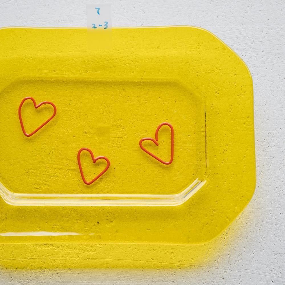 （2025年7月）【1点もの】天気雨　隅切皿　て2-3