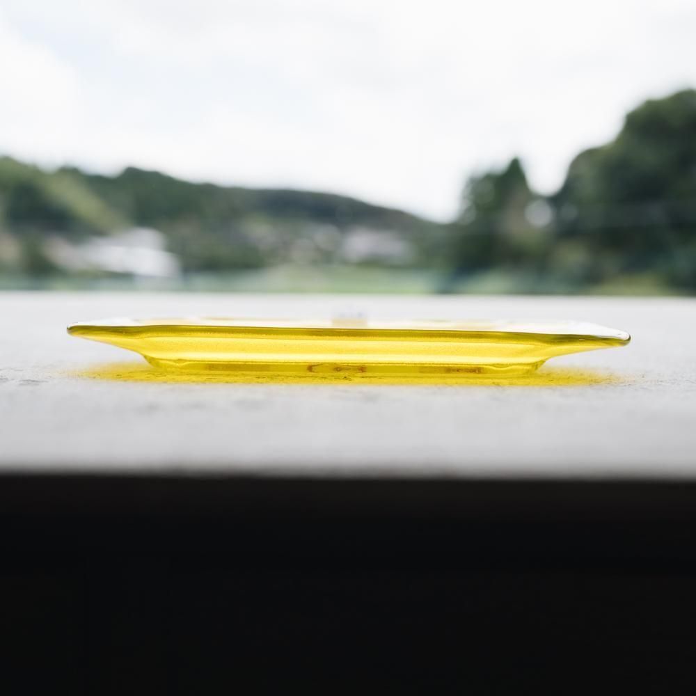 （2025年7月）【1点もの】天気雨　隅切皿　て2-3