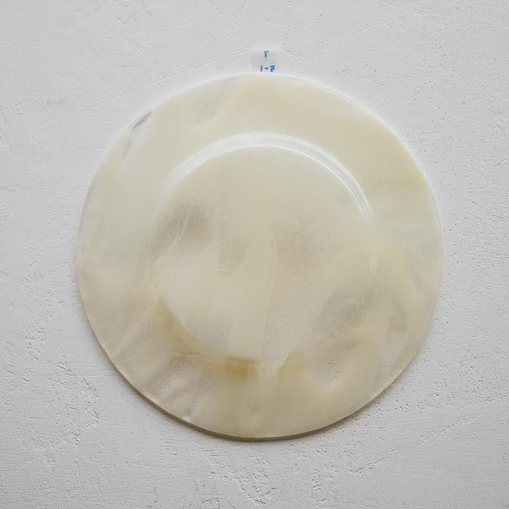 （2025年7月）【1点もの】天気雨　リム皿　て5-1