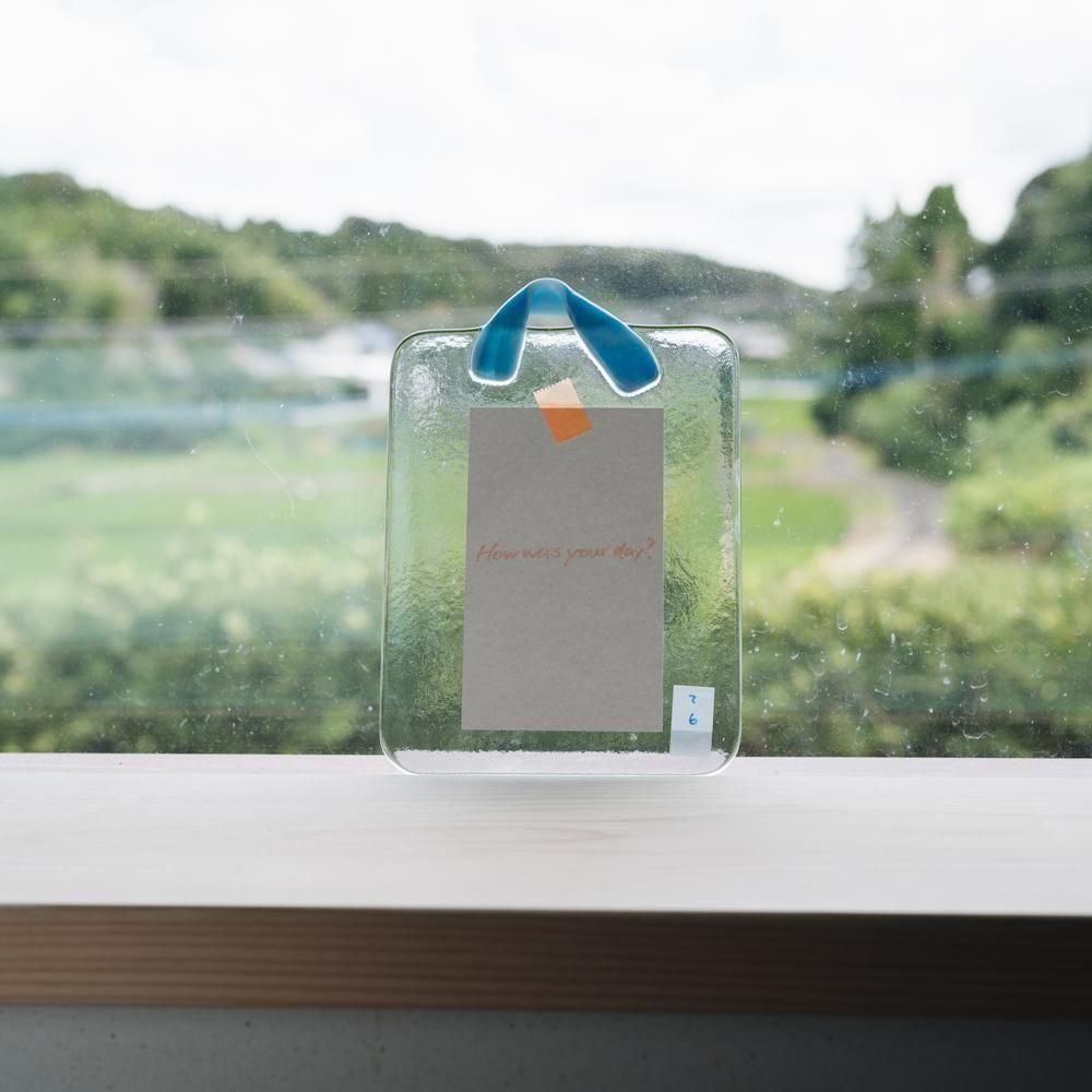 （2025年7月）【1点もの】天気雨　壁飾り　て6