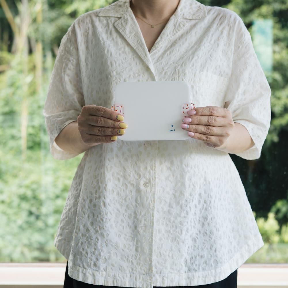 （2025年7月）【1点もの】天気雨　おやつトレーS　て11-1