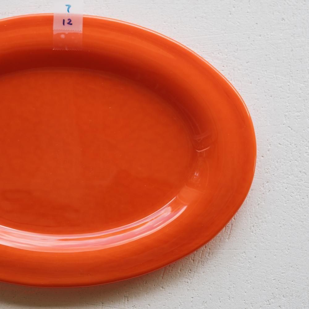 （2025年7月）【1点もの】天気雨　楕円皿　て12