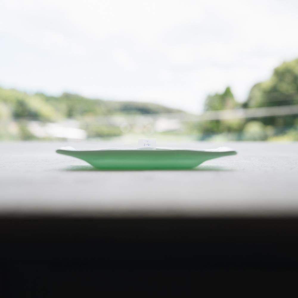 （2025年7月）【1点もの】天気雨　角皿　て14