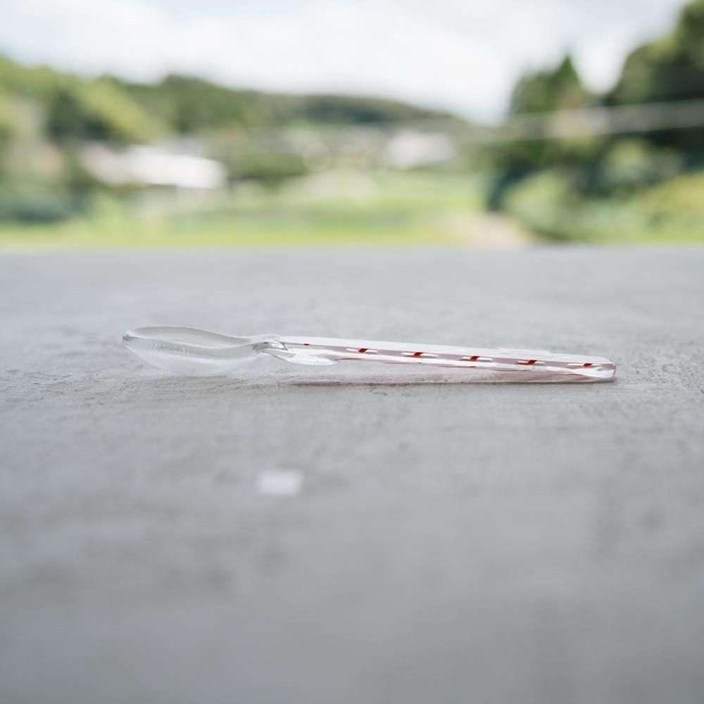 （2025年7月）【1点もの】天気雨　パッチワークスプーン　て21-1