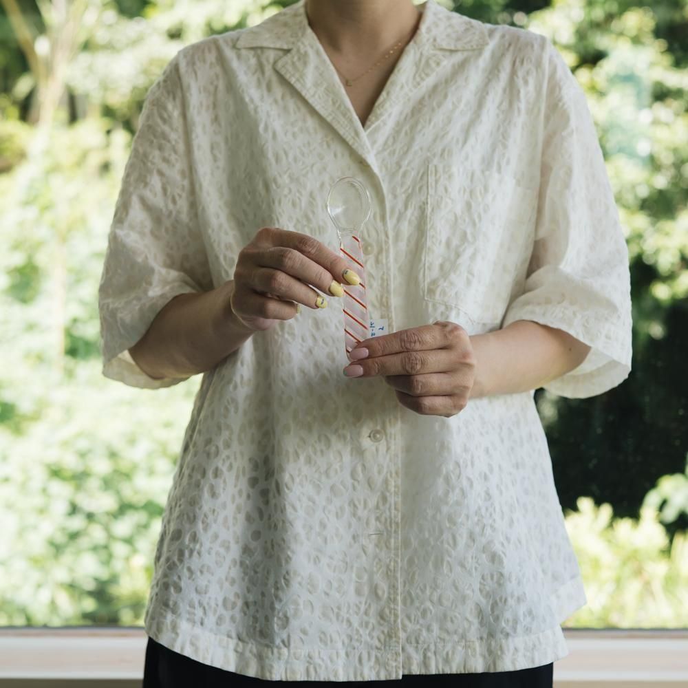 （2025年7月）【1点もの】天気雨　パッチワークスプーン　て21-2