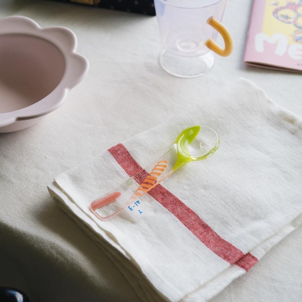 （2025年7月）【1点もの】天気雨　パッチワークスプーン　て21-3