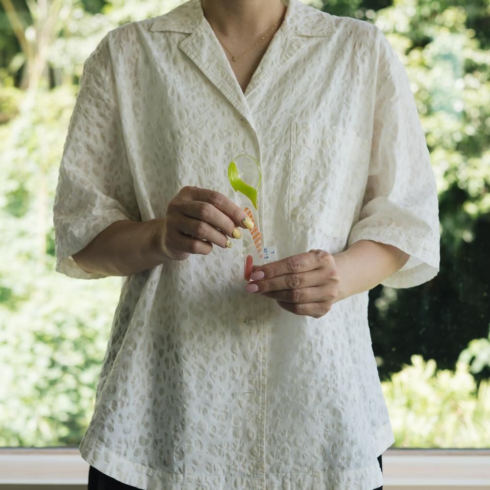 （2025年7月）【1点もの】天気雨　パッチワークスプーン　て21-3