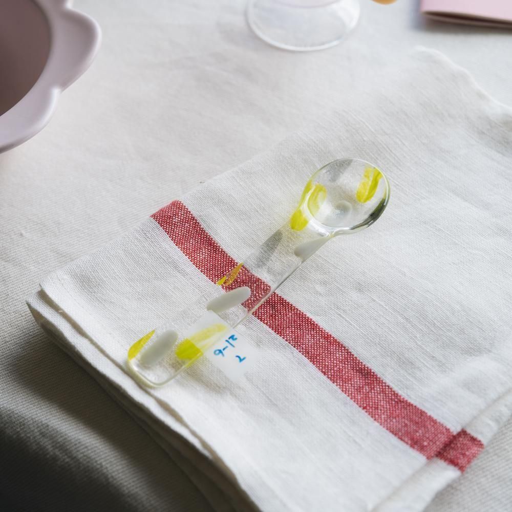 （2025年7月）【1点もの】天気雨　パッチワークスプーン　て21-6