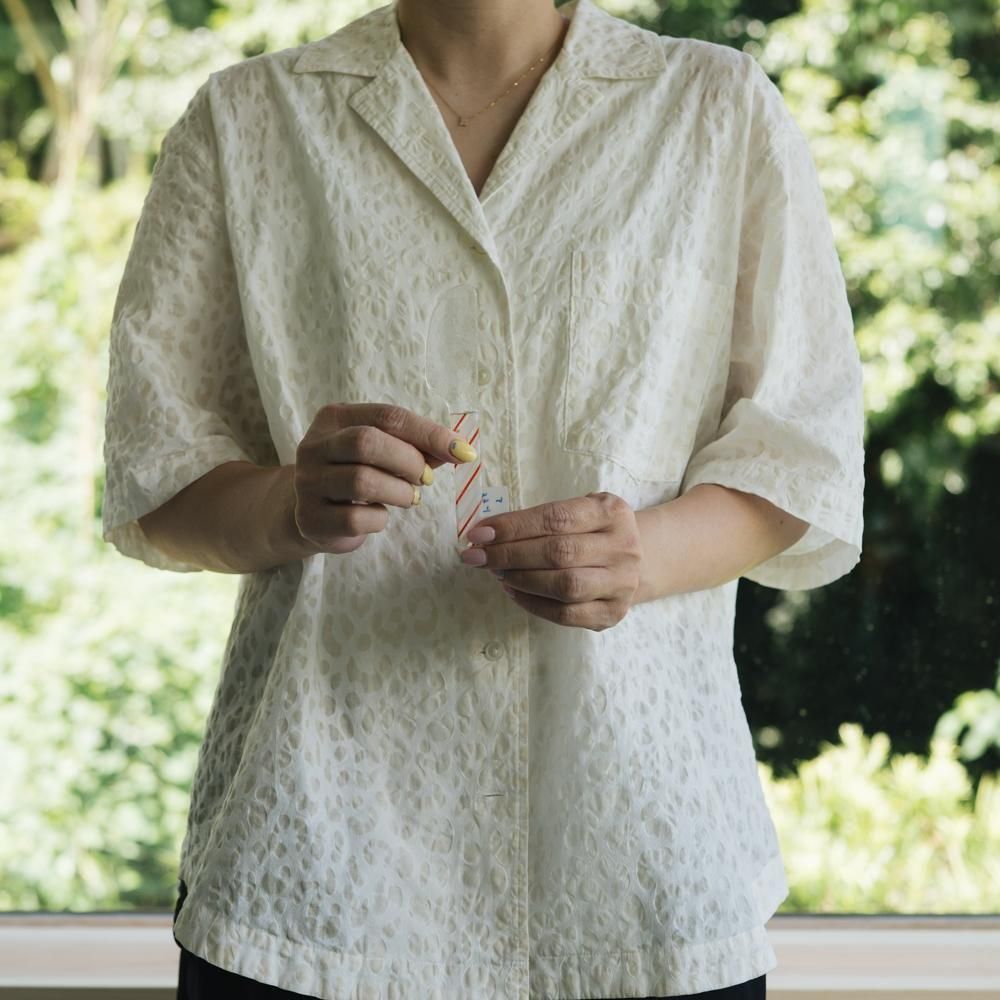 （2025年7月）【1点もの】天気雨　パッチワークジャムナイフ　て22-1