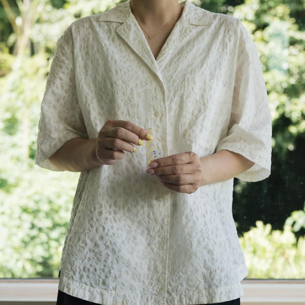 （2025年7月）【1点もの】天気雨　パッチワークジャムナイフ　て22-3