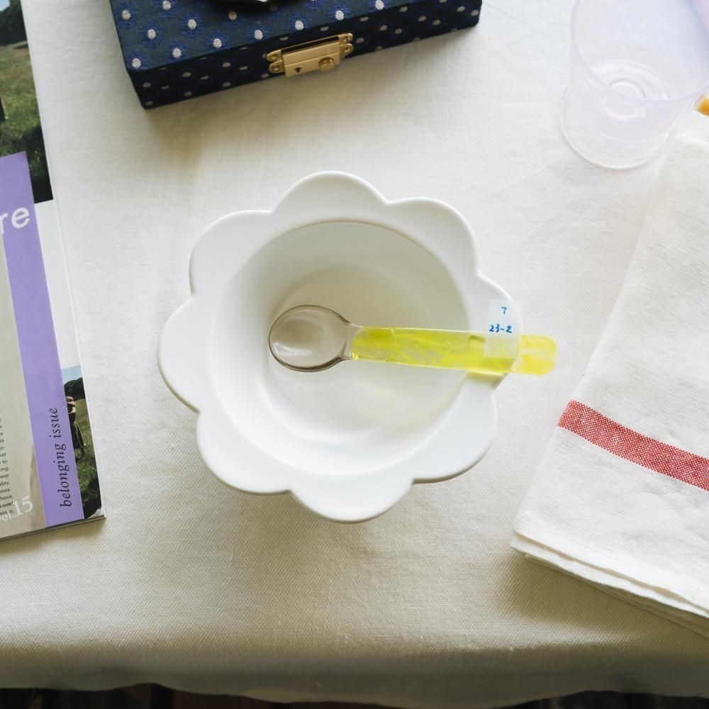 （2025年7月）【1点もの】天気雨　バイカラースプーン　て23-2