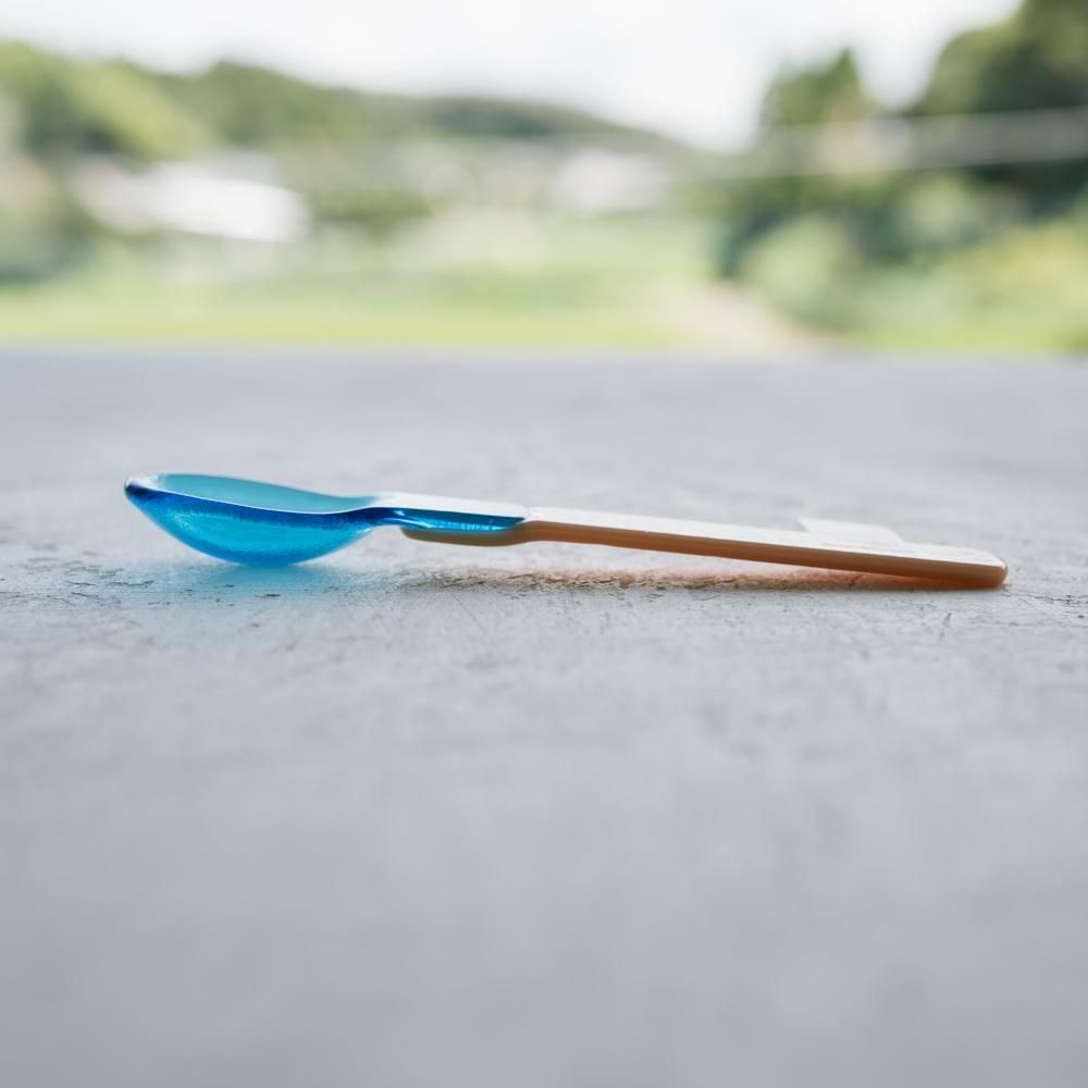 （2025年7月）【1点もの】天気雨　バイカラースプーン　て23-5