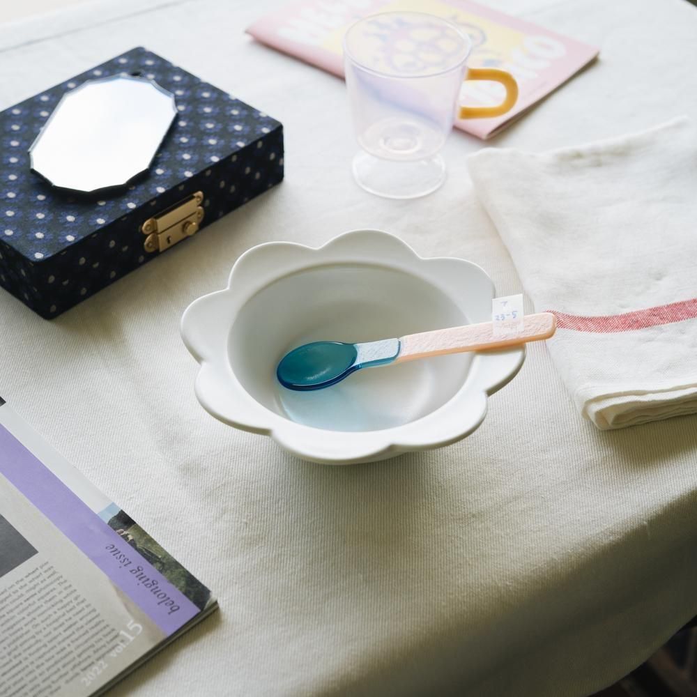 （2025年7月）【1点もの】天気雨　バイカラースプーン　て23-5