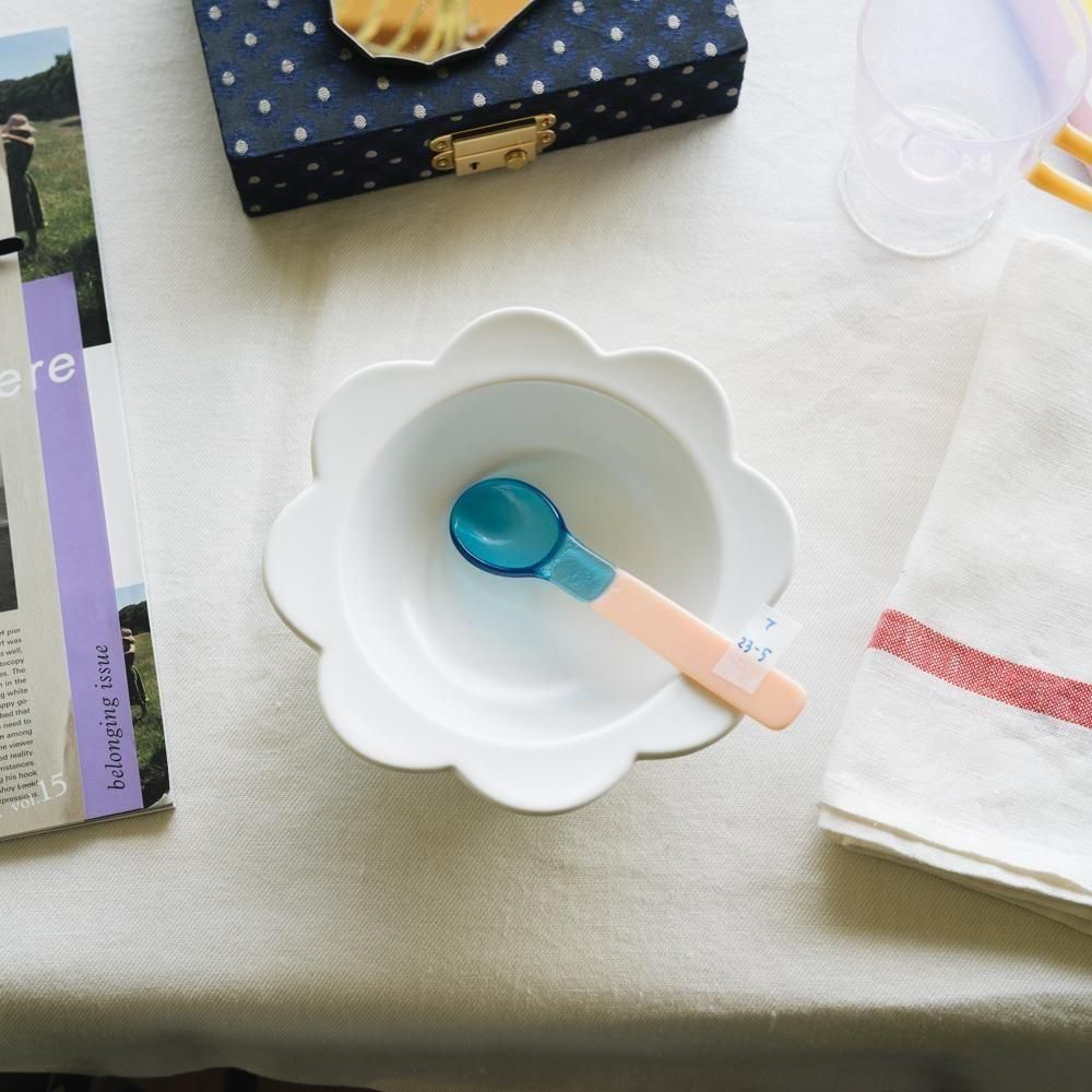 （2025年7月）【1点もの】天気雨　バイカラースプーン　て23-5