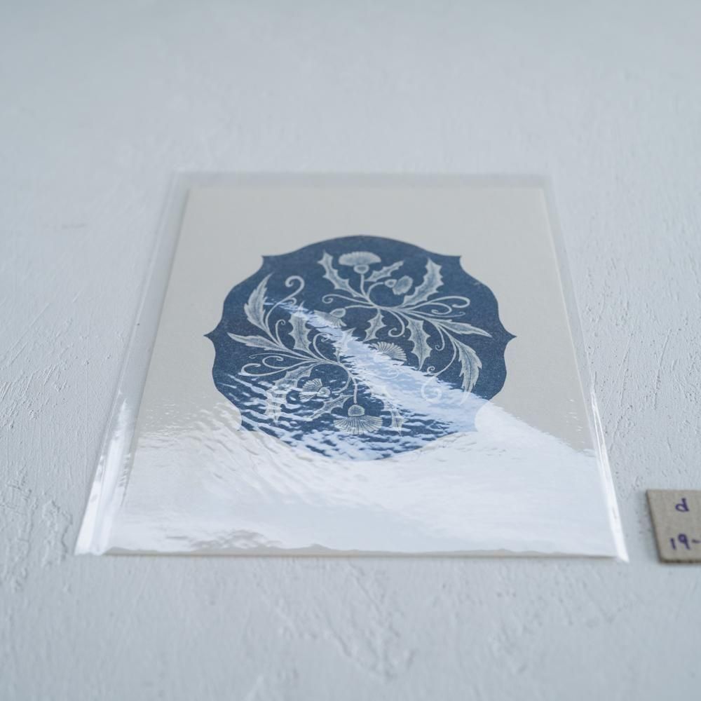 2025ǯ9dana wadaharunarisograph poster flower pattern Ad19-3