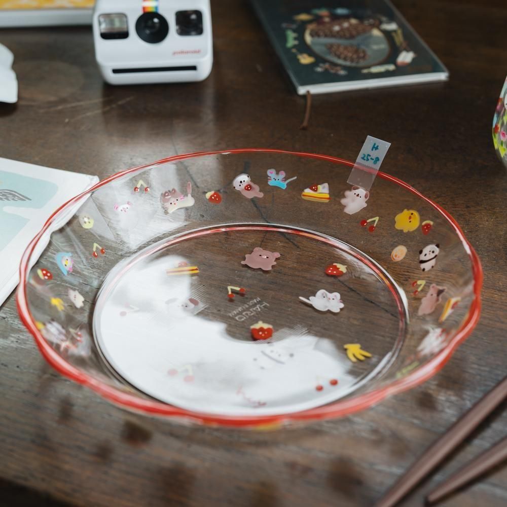 作家物　工芸ガラス　お皿　サイン有り 作家さんの器と暮らしにまつわる道具のお店｜イロドリ