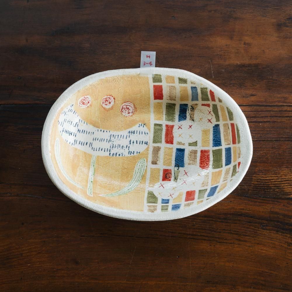 昭和 大皿】38cm 日本の風景デザインの平皿 昭和 大皿】38cm 日本の