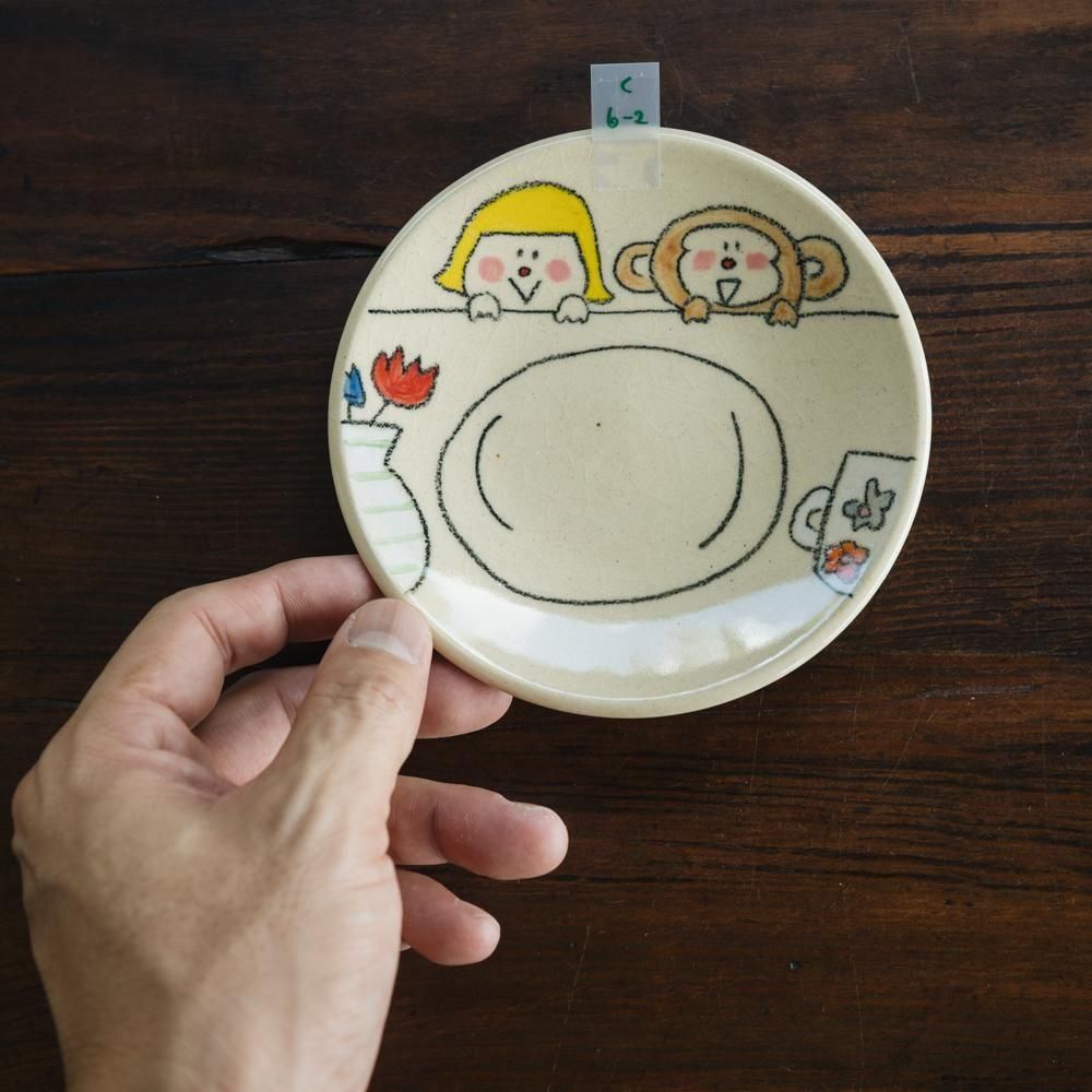 メロガッパ　絵しりとり皿 作家さんの器と暮らしにまつわる道具のお店｜イロドリ
