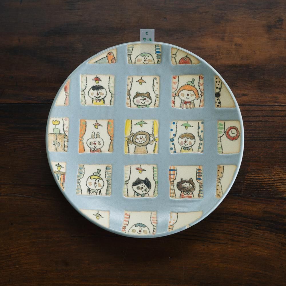 メロガッパ　絵しりとり皿 メロガッパ 絵しりとり皿 MELOGAPPA 絵しりとり皿