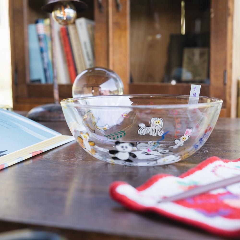 お値下げ中／チイラボ　CYILABOさん　ガラスのお皿2枚セット お値下げ中／チイラボ CYILABOさん ガラスのお皿2枚セット