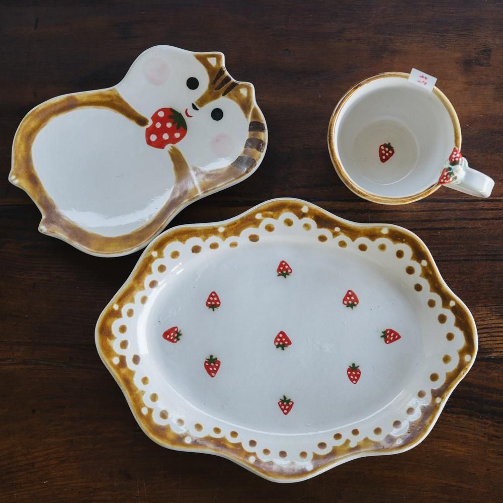 レア‼️ポーリッシュポタリー好きさんに ハリネズミお皿 4枚セット 三浦愛子さん作 レア‼️ポーリッシュポタリー好きさんに ハリネズミお皿 4枚