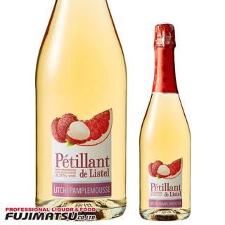 ڥƥ󡦥ɡꥹƥ 饤ԥ󥯥졼ץե롼 750ml Pétillant de Listel Litchi & Pink Grapefruits 12ܤޤ1ĸȯǽ