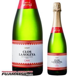 顦 ֥å 750ml   ѥ㡼 Clos La Soleya Moli Parellada Brut cava12ܤޤ1ĸȯǽ
