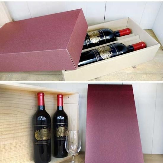 プレゼント包装】 ギフトボックス ワイン2本用 ｜ 京都の酒屋