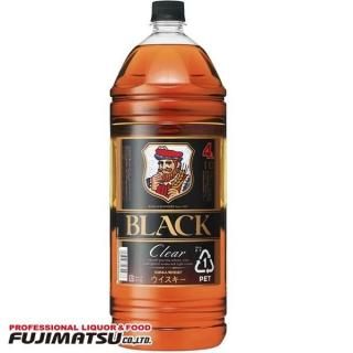 ブラックニッカ クリアブレンド 4L / 4000ml /4リットル (ニッカウヰスキー 国産 ウイスキー 大容量 ペット )※ 4本まで1個口で発送可能