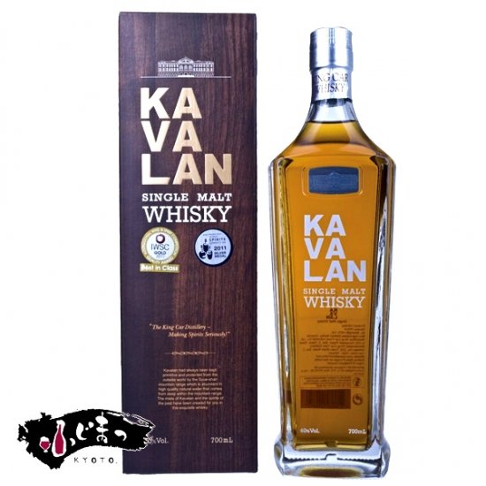 KAVALAN カバラン クラシック シングルモルトウイスキー 40度 700ml カヴァラン ※12本まで1個口で発送可能 - ふじまつ