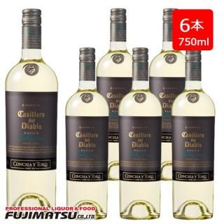   ȥ å ǥ ǥ֥ ǥӥ륺쥯 ۥ磻 750ml 6 Casillero del Diablo DEVILS COLLECTION WHITE