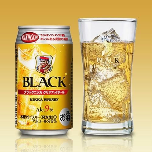 ブラックニッカクリア ハイボール缶 350ml 24本 京都の業務用酒販ふじまつ ワイン 日本酒 洋酒 業務用酒販 業務用食品の通販