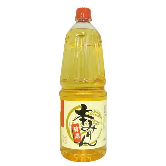 サンフーズ 醇濃 本みりんペット 1.8L - 京都の業務用酒販ふじまつ